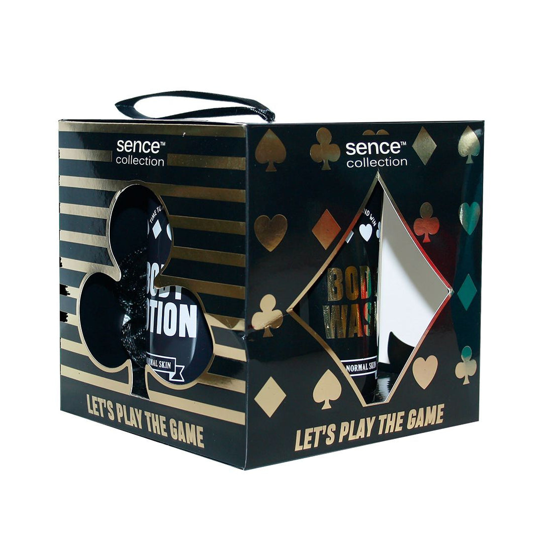 Giftset Folded Box - Vegas Night - 4 Pcs | مجموعة العناية بالجسم للرجال (4 قطع)