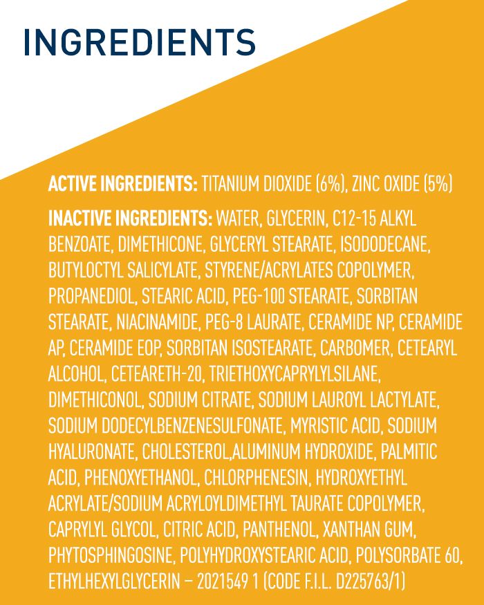 Cerave Hydrating Mineral Face Sunscreen Lotion SPF 30 - 75ml | سيرافي مرطب لوشن و واقي شمسي بعامل حماية 30 - 75 مل