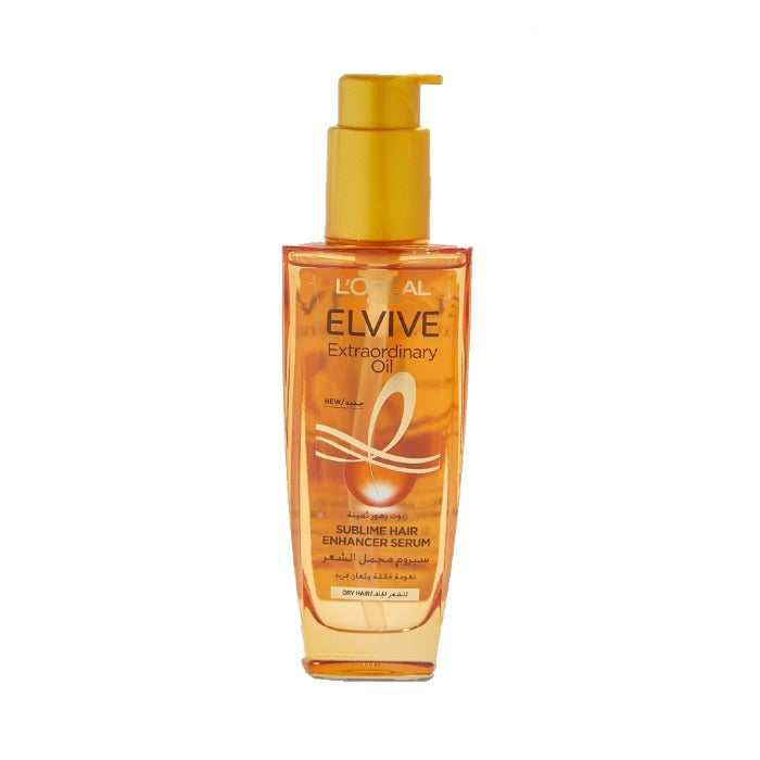 L’Oreal Elvive Extraordinary Hair Oil - 100ml | لوريال سيروم للشعر الجاف - 100 مل