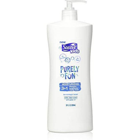 Purely Fun 3-in-1 Shampoo Conditioner & Body Wash - 828ml