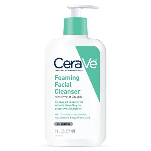 Foaming Facial Cleanser For Normal To Oily Skin - 237ml