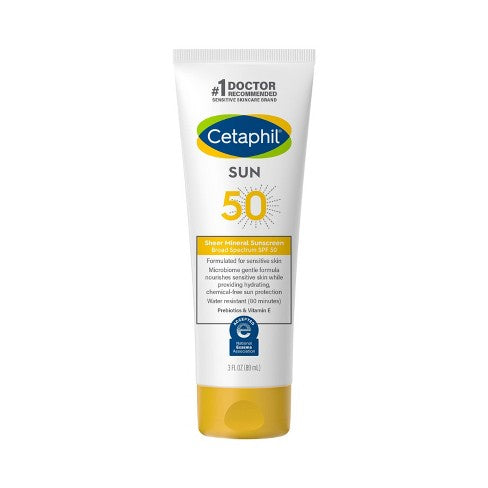 Sheer Mineral Sunscreen - SPF 50  - 89ml