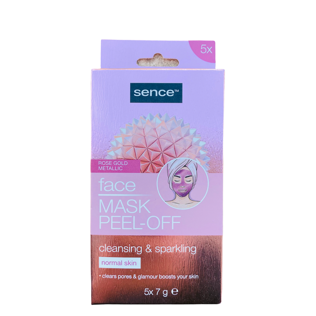 Sence Facial Peel Off Mask Rose Gold - 5x7gr