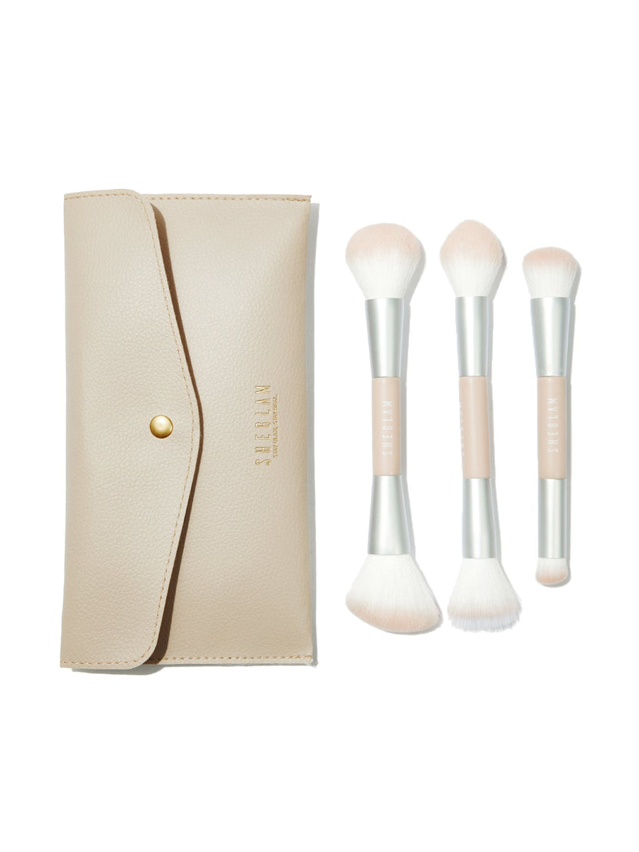 Face Essentials Brush Set With Bag