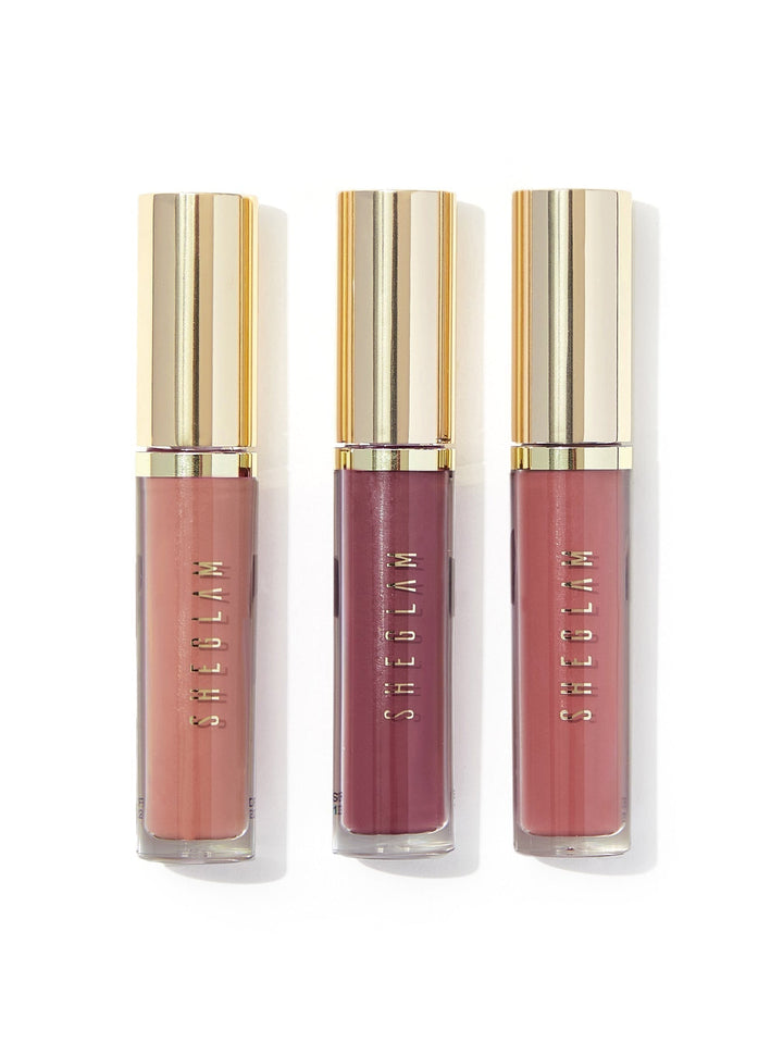 Matte Allure Mini Liquid Lipstick Set - Feel Real