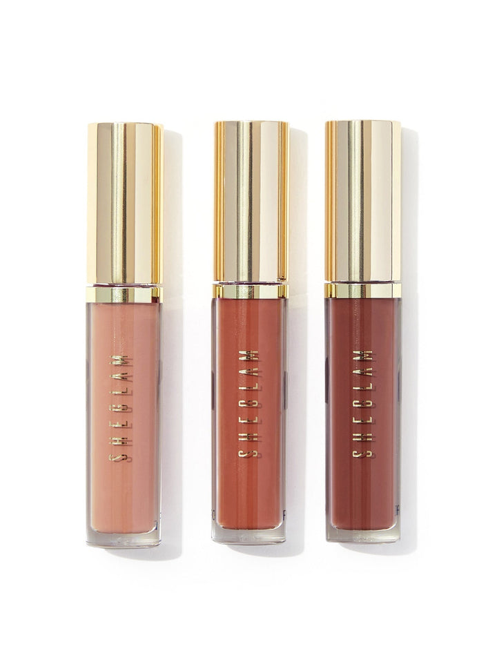 Matte Allure Mini Liquid Lipstick Set-Nude Beach