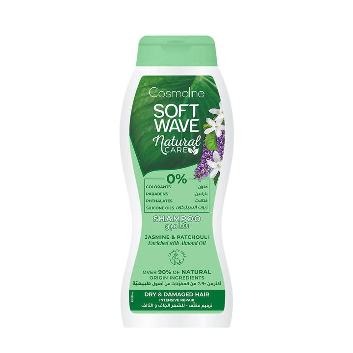 Soft Wave Natural Care Shampoo Dry & Damaged Hair - 400ml