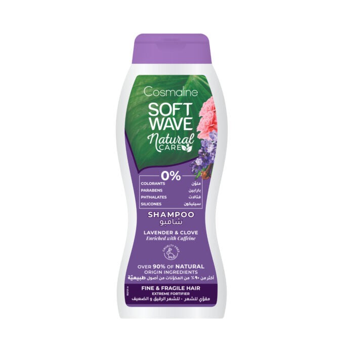Soft Wave Natural Care Shampoo Fine & Fragile Hair - 400ml