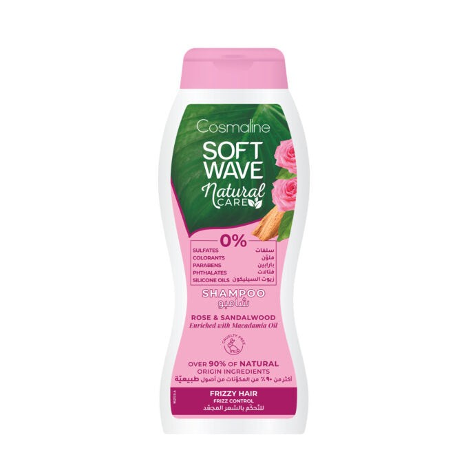 Soft Wave Natural Care Shampoo Frizzy Hair - 400ml