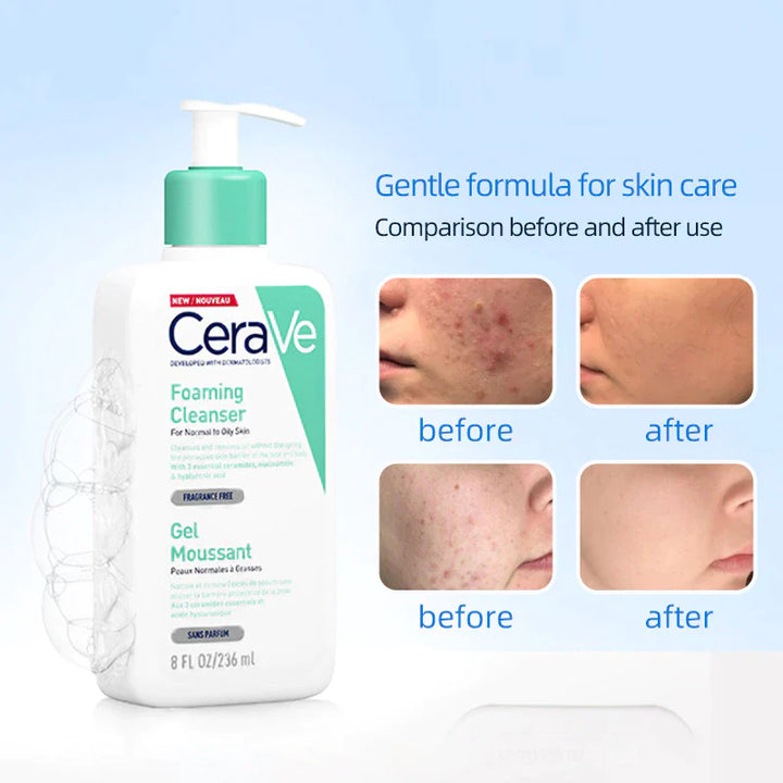 Cerave Foaming Facial Cleanser | سيرافي غسول رغوي