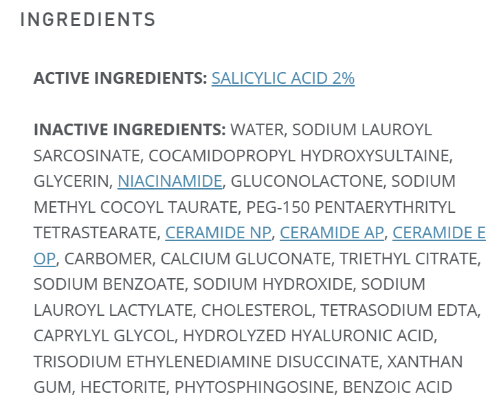 Cerave Acne Control Cleanser 2% Salicylic Acid Treatment - سيرافي غسول لعلاج حب الشباب بحمض الساليسيليك 2% -