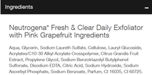 جاري تحميل الصورة , Fresh &amp; Clear Daily Exfoliator with Pink Grapefruit - 150ml
