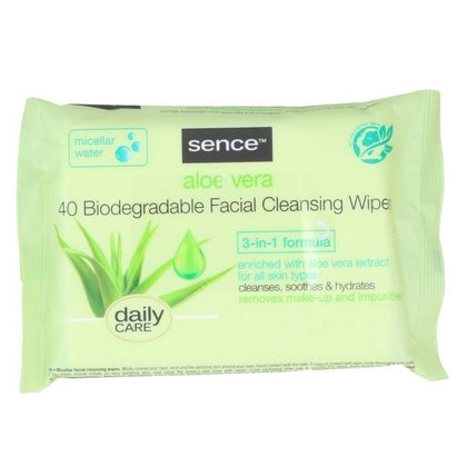 Cleansing Wipes Aloe Vera- 40pcs