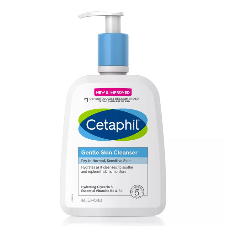 Cetaphil Gentle Skin Cleanser for Dry to Normal Sensitive Skin  |  سيتافيل غسول لطيف للبشرة الحساسة الجافة إلى العادية