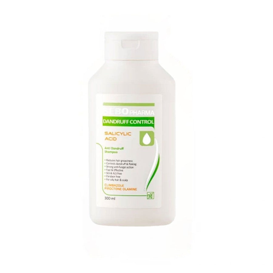 Sebopharma Anti Dandruff Shampoo For Oily Hair Pharma Series - 300ml |شامبو ضد القشرة للشعر الدهني - 300 مل
