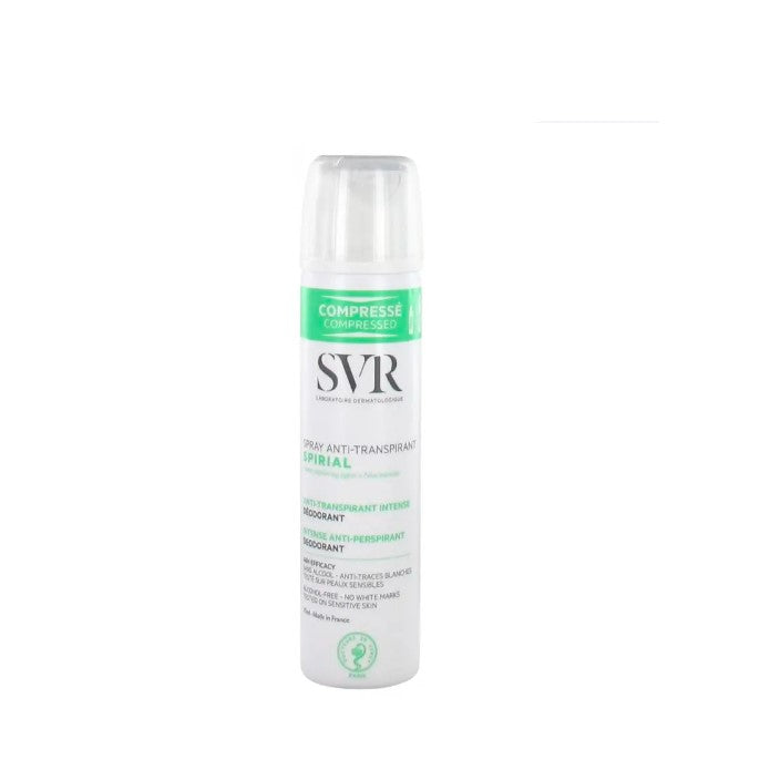 SVR Spirial Deodorant Anti-Perspirant Spray - 75ml | اس في ار بخاخ مزيل العرق المضاد للتعرق 75 مل