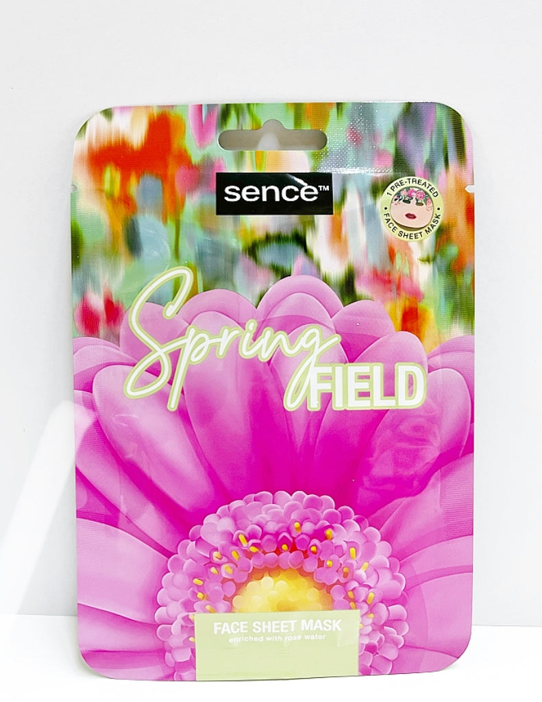 Printed Facial Sheet Mask 2ass Flourish Daisy Field - 23ml