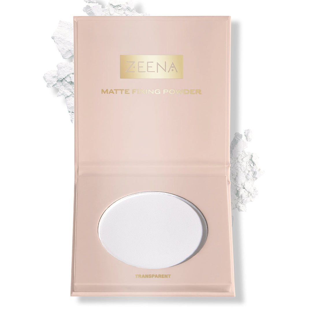 ZEENA Matte Fixing Powder No. 010 | Toza mîhengê ya mat jimare 010