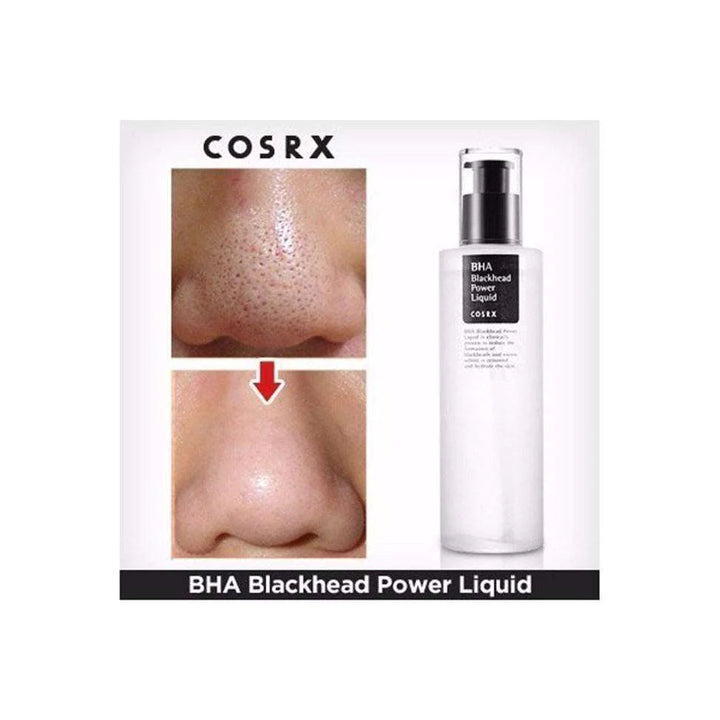 Cosrx BHA Blackhead Power Liquid - 100ml |  كوزركس تونر بحمض البيتا هيدروكس للروؤس السوداء - 100 مل