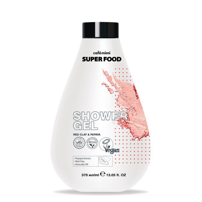 Sf Shower Gel Red Clay & Papaya - 370ml