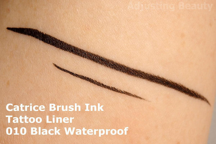 Catrice Brush Ink Tattoo Liner Waterproof No. 010 | كاتريس فرشاة حبر تاتو لاينر ضد الماء - رقم 010
