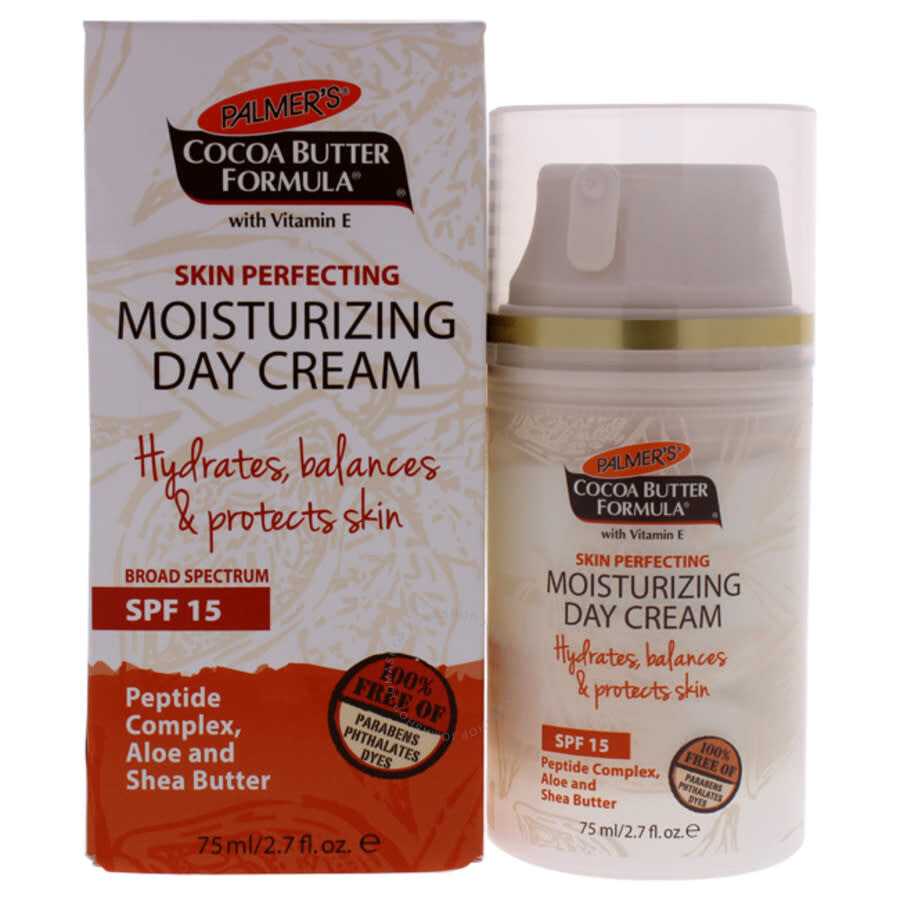 Cocoa Butter Skin Perfecting Moisturising Day Cream SPF 15 - 75ml |زبدة الكاكاو الجلد الكمال يوم مرطب كريم SPF 15 - 75 مل
