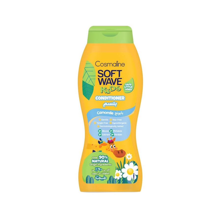 Soft Wave Kids Conditioner Camomile Over 90% Natural Origin Ingredients - 400ml