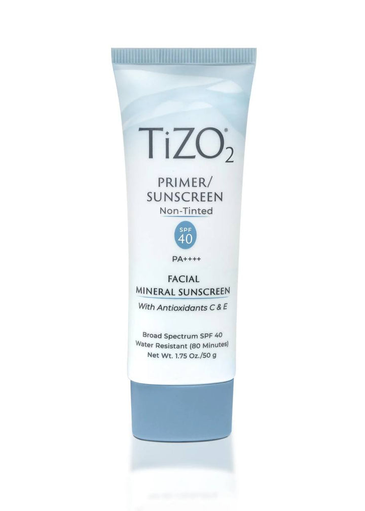 Tizo 2 Facial Primer Non-tinted SPF 40 - 50g | تايزو واقي شمسي بدون لون مع عامل حماية 40 - 50 غرام
