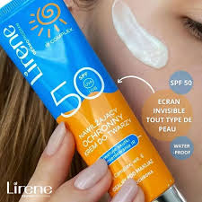 Lirene Moisturising Sun Protection Face Cream Spf 50 - 40ml | ليرين واقي شمسي حماية 50 - 40 مل