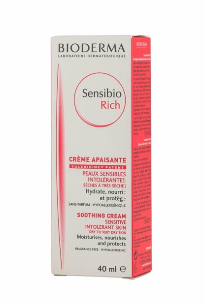 Bioderma Sensibio Rich Soothing Cream - 40ml | بيوديرما كريم مهدئ ومرطب للبشرة الحساسة - 40 مل