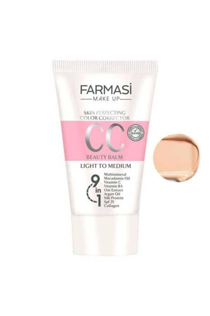 CC Color Control Cream Foundation Balm Light To Medium No. 02 - 50ml