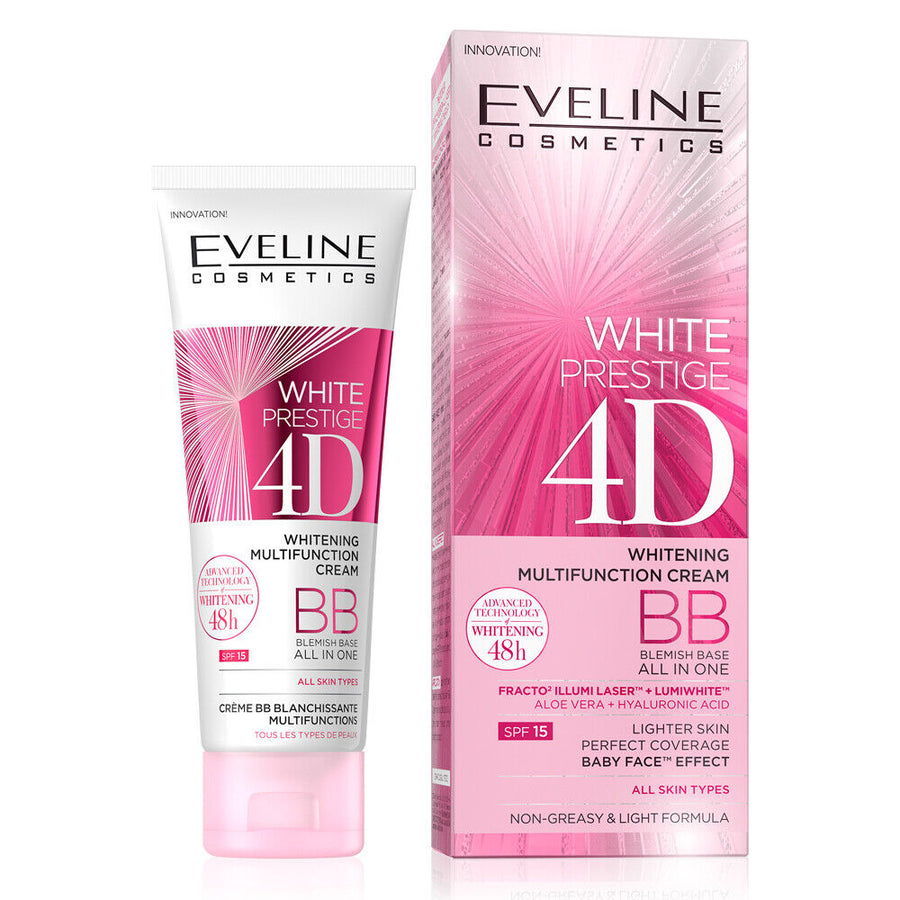 White Prestige 4D Whitening Multi-Function BB Cream - 50ml