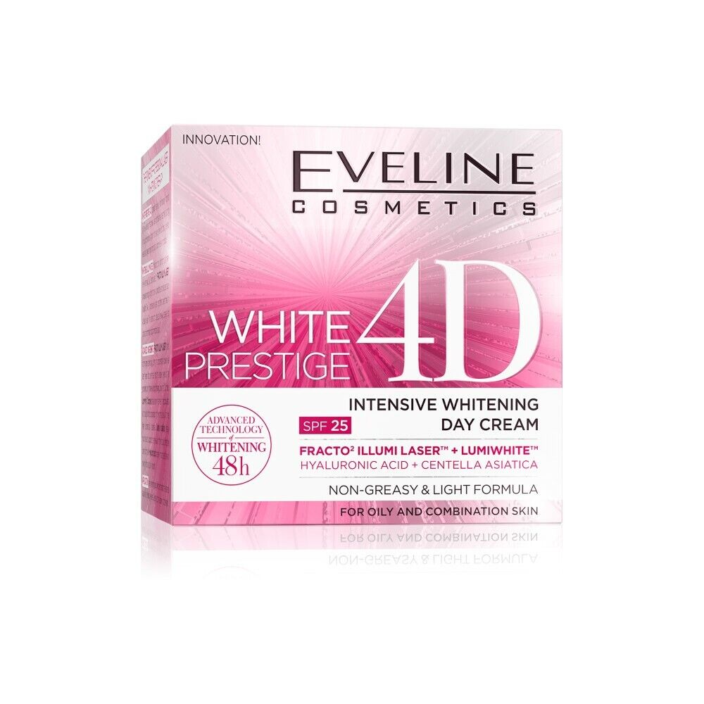 White Prestige 4D Intensive Whitening Face Day Cream SPF 25 -  50ml