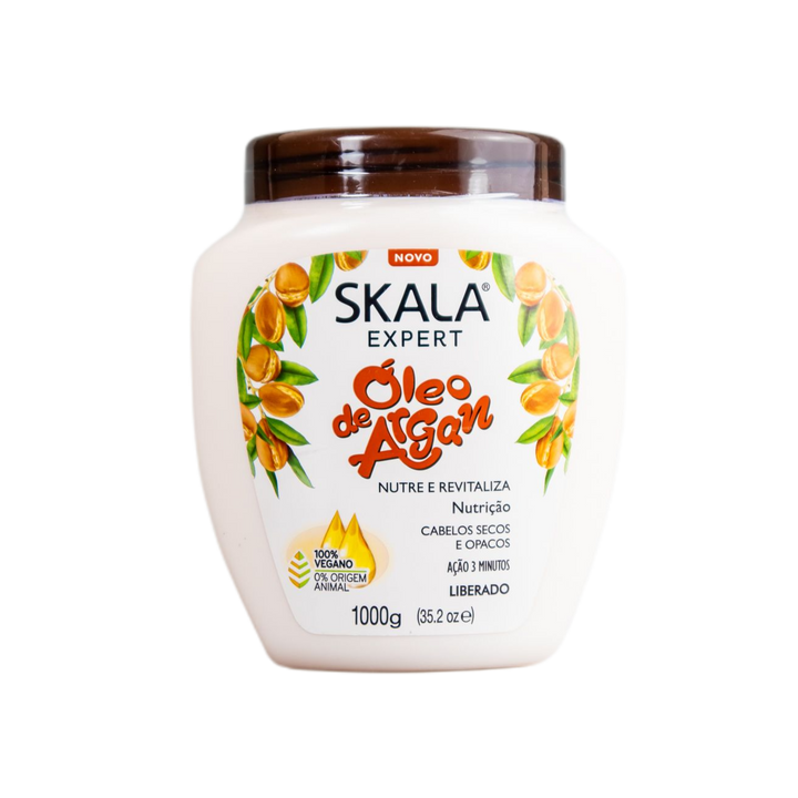 Skala Oleo De Argan Creme - 1000g | سكالا كريم للشعر الجاف والباهت بزيت الارغان - 1000 غرام