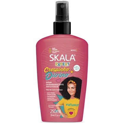 Spray Skala Desembaraçante Crespinho Divino Kids - 250ml