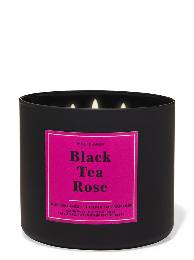 Black Tea Rose 3-wick Candle - 411g